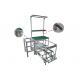 Aluminum Frame Pipe Workbench / Workstation Aluminum Pipe Rack As Display Table