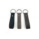 Debossed 10mm PU Genuine Leather Key Holder For Keys Customized