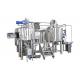 30HL Capacity 4 Vessel Brewhouse SS304 Fabrication Gas Fired Heating For Brewery