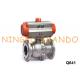 4'' Pneumatic Actuated Flange Ball Valve Stainless Steel 304