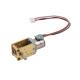 18° Degree Step Angle 10mm Micro Stepper Motor  With Worm Gearbox