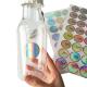 Bottle / Jar Shrink Sleeve Labels Round 3d Laser Holographic Hologram Sticker