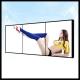 Wall Mounted 1 * 3 LCD Video Wall Screen Uitra Thin For Runway Show Fashion Shops
