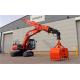 Square Steel Q550 12T Excavator Telescopic Arm Extension Boom 7100mm