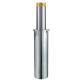 SS304 Semi Automatic Bollards 220V With Reflective Warning Tape