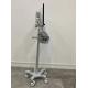 3 Inch Silent Wheels Modular Patient Monitor Trolley With Aviation Aluminum Matieral