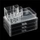 Beauty Products Retail Shop Counter Top Pure Acrylic Cosmetics Display Case