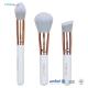 Soft 3pcs Aluminium Ferrule White Makeup Brush Set