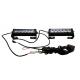 36W 12V White LED Light Bar Flood Spot Combo Waterproof Driving Lights Off Road