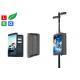 P6 LED Poster Stand Display 1728x768mm Size Graphic Screen Display For Street Poles