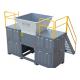 Multipurpose Four Shaft Shredder 45kw * 2 1300kg / H Customized For  Medical Waste