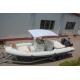 28 Ft 850cm Cm PVC Inflatable Boat , Rib Inflatable Boat With Big Sunbathe Panel