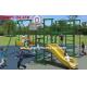 Swing Set For Kids , Children Swing Sets With Galvanized Steel RKQ-5155A