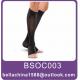 compression knee high open toe socks，therapy socks