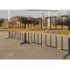 Wide 2500m Metal Crowd Control Barriers Retractable Pedestrian Barriers