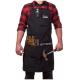 Adjustable Water Resistant Apron With Tool Pockets , Waxed Canvas Work Apron