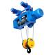 Portable Standard Headroom Trolley Wire Rope Hoists SH Type 1/4 Fall For Single Girder