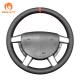 Mewant vegan leather steering wheel cover for Holden Commodore SV6 2004-2007 DIY car interior accessories