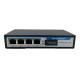 Simplex Mode PoE Network Switch Gigabit RJ45 Port 4 Port Poe 1310nm 20km Network Switch