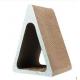 Corrugated Triangle Cat Scratcher Abrasion Resistance 10%~20% Moisture Standard