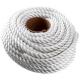 Colored Commercial Fishing Rope , Braided Nylon Rope Chemical Resistance