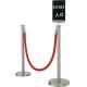 Hotel Lobby Railing Stand Stainless  Steel Cable Railing Posts