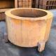 Rusty 600mm Corten Steel Fire Pits ISO9001 28 Inch Wood Burning