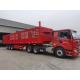 30-100 Tons Payload Barricade Semi Trailer Durable Design