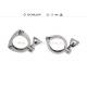 SS304 Sanitary Stainless Steel Sanitary Fittings Clamp 13MHHP-3P Food Grade Clamp DIN / 3A