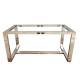 OEM ODM Metal Furniture Frame , Stainless Steel Coffee Table Frame