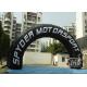 Newest big outdoor black advertising inflatable arch