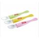 Double Heads Baby Feeding Spoon PP Silicone Safe Comfortable