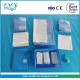 2023 New Product Surgery supplies disposable Cesarean pack with sterilization
