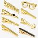 Unisex Metal Tie Bar Clips Stainless Steel Material Personalized For Engagement