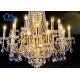 Creative Party Tent Accessories Ceiling Atmosphere Luxury Crystal Chandelier Outdoor Tent With Lights