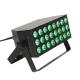 Remote Controlled UV LED Flood Light RGBWA 24pcs For Professional Stage Lighting