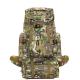 75L Adjustable Woodland Camo Tactical Backpack High Density CE ISO