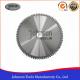 250mm Aluminum Cutting TCT Saw Blade / Circular Saw Blade Clear Color