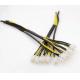 Wholesale sales PSU Cable 5 pcs 6Pin Connectors power supply Cable 18AWG 41*0.16TS