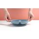 Dishwasher Free Easy To Clean Silicone Suction Plate Baby Feeding Dinnerware