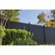 Backyard Horizontal Composite Fence Panels For Concrete Posts Material 1800x1800mm