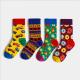Sporty Printed Picture Socks OEM Available For 7-9 Years Kids