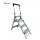 Professional Aluminum Step Ladder 4 Steps With Handle And Tool Tray