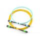 Fiber Optical Cable Msfp To Fiber Optic Patch Cables Duplex 10gb With High Density