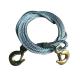5T 5m Double Deck Car Traction Rope Polyester Car Mechanic Tools