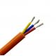SIHF 3 Core 3X14awg Multi Core Silicone Cable Insulation Sheath For Heaters