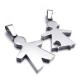 Tagor Stainless Steel Jewelry Fashion 316L Stainless Steel Pendant for Necklace PXP0627