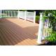 Anti-UV Waterproof WPC Decking Flooring , Environmental WPC Decking Lumber