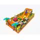 Rabbit Cimbing Bouncy Inflatable Castles With Slides Obstacles