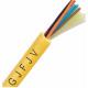 GJFJV Simplex Tight Buffer Multimode Fiber Optic Cable 10mm PVC / LSZH Sheath